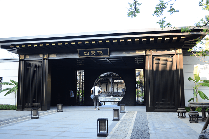 中式仿古金属园林